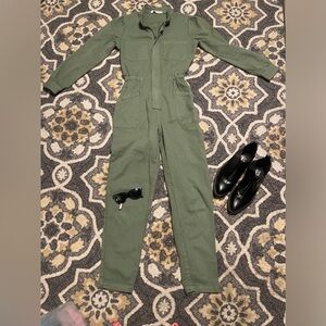 Baukjen green jumpsuit